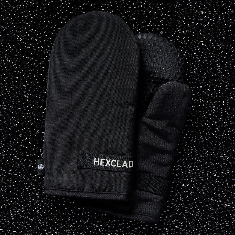 Eco Modern Oven Mitt Set - Onyx