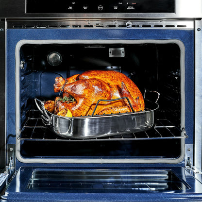 Large Hybrid Roasting Pan w/ Rack, 14" x 16"